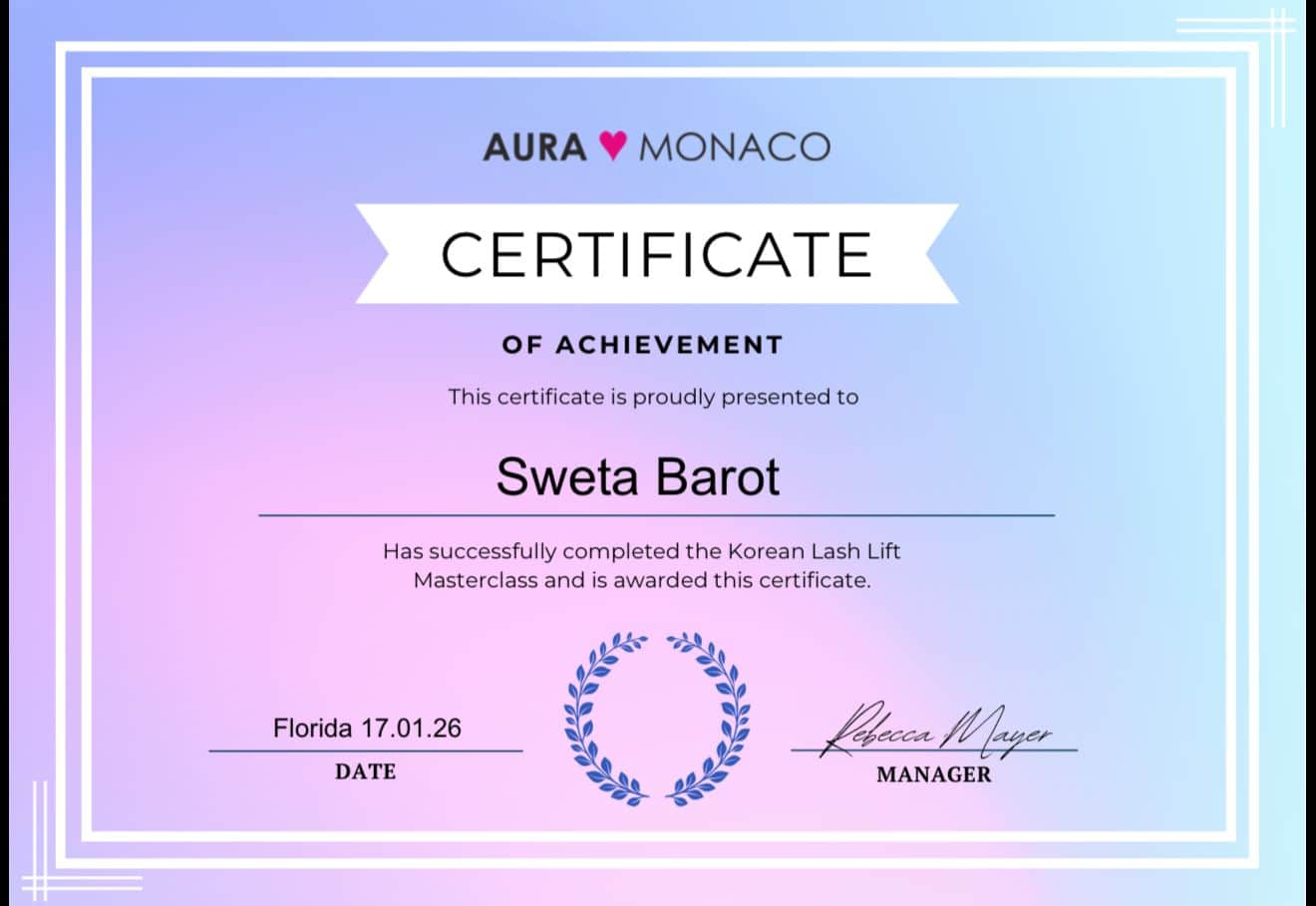 Certification 5