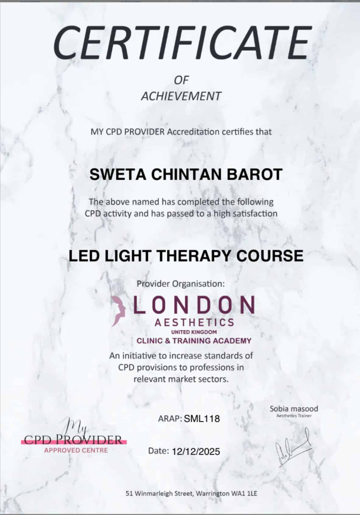 Certification 6